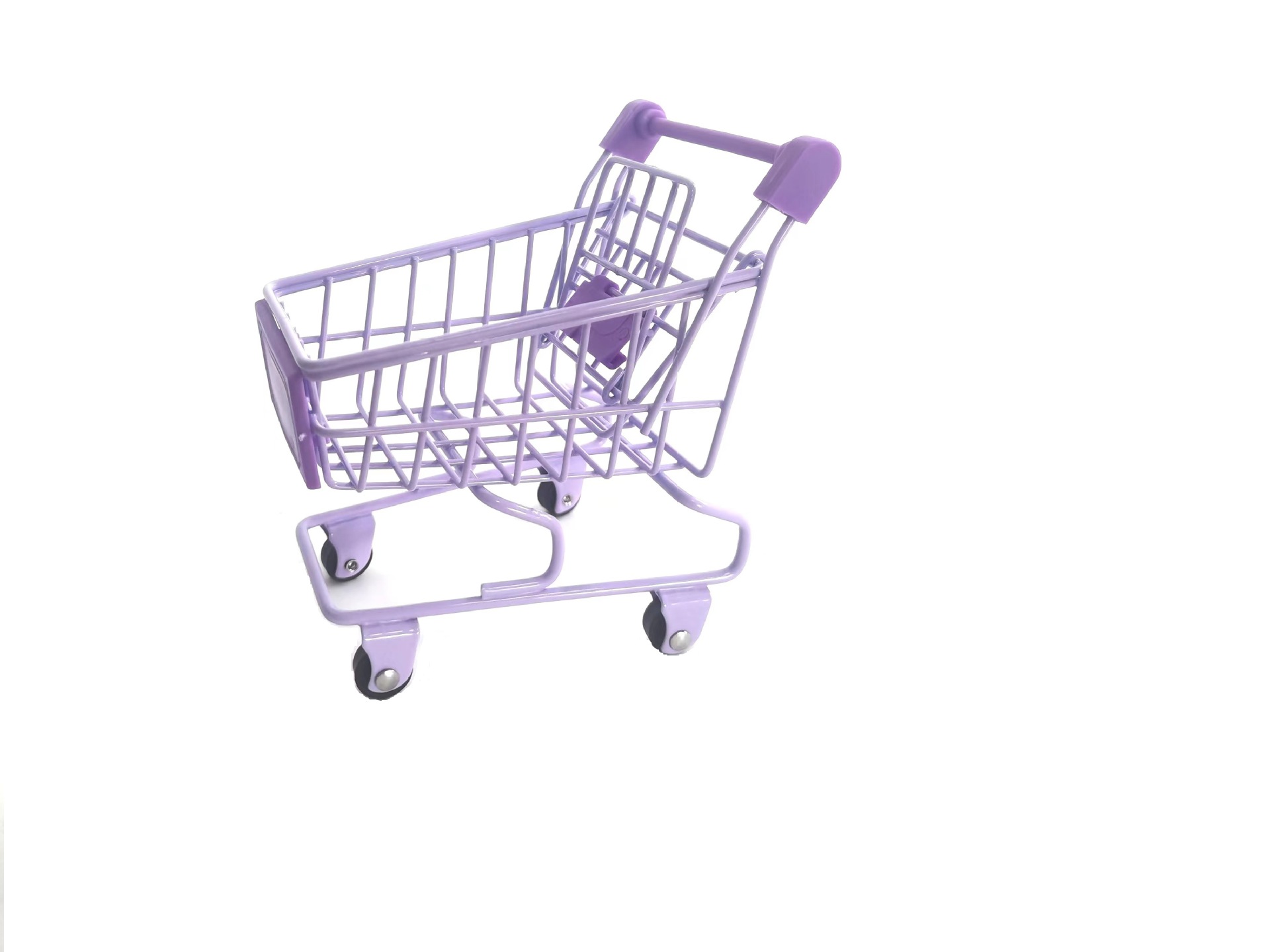 61 mini supermarket shopping cart basket Iron simulation storage exquisite children's shopping cart cart