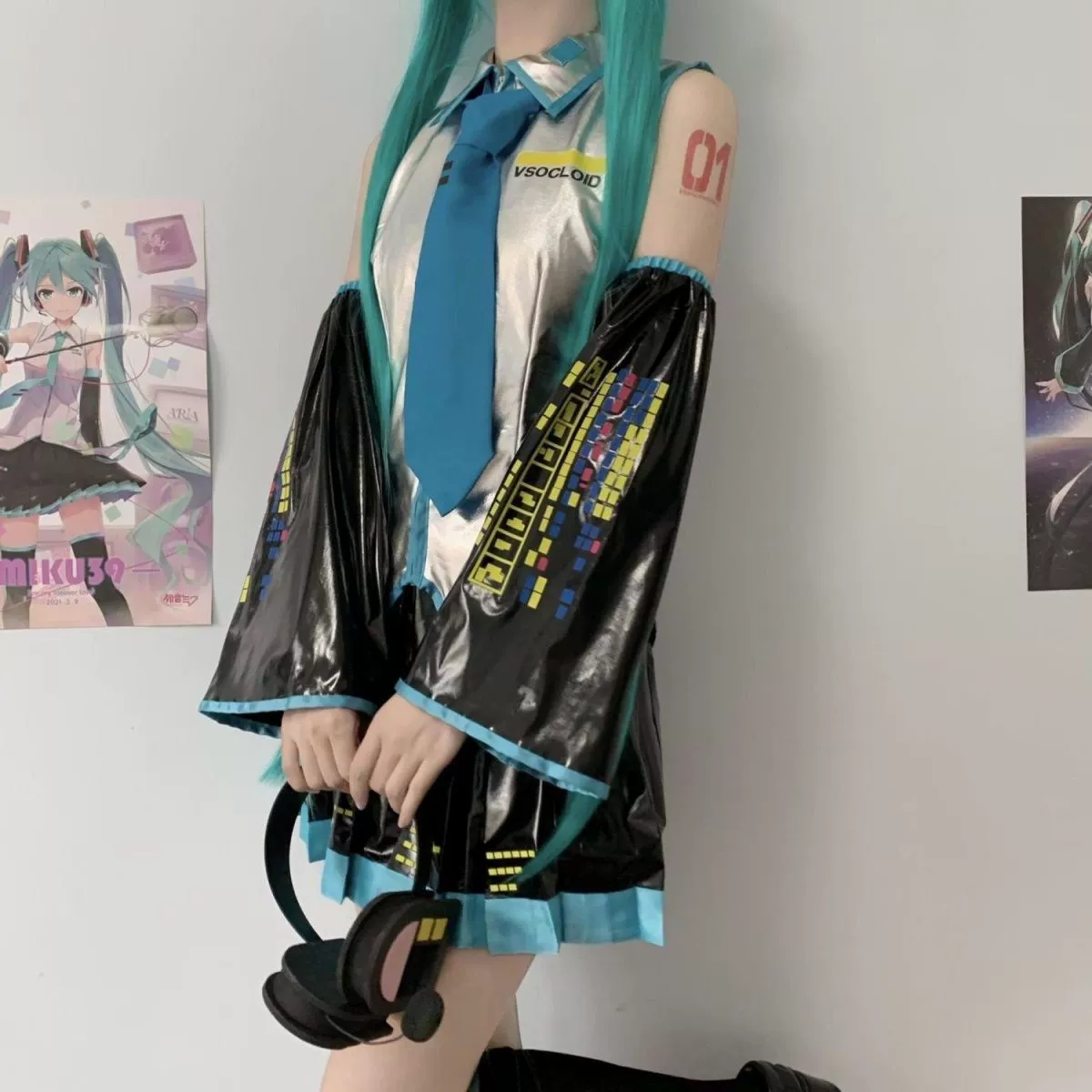 Хатсуне Мику Формула服 Hatsune одежда Мику Набор одежды Hatsune Мику Формула одежды Может
