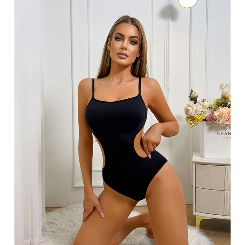 Damer bodysuit med bar ryg og stropper undertøj og nattøj_voghion.com