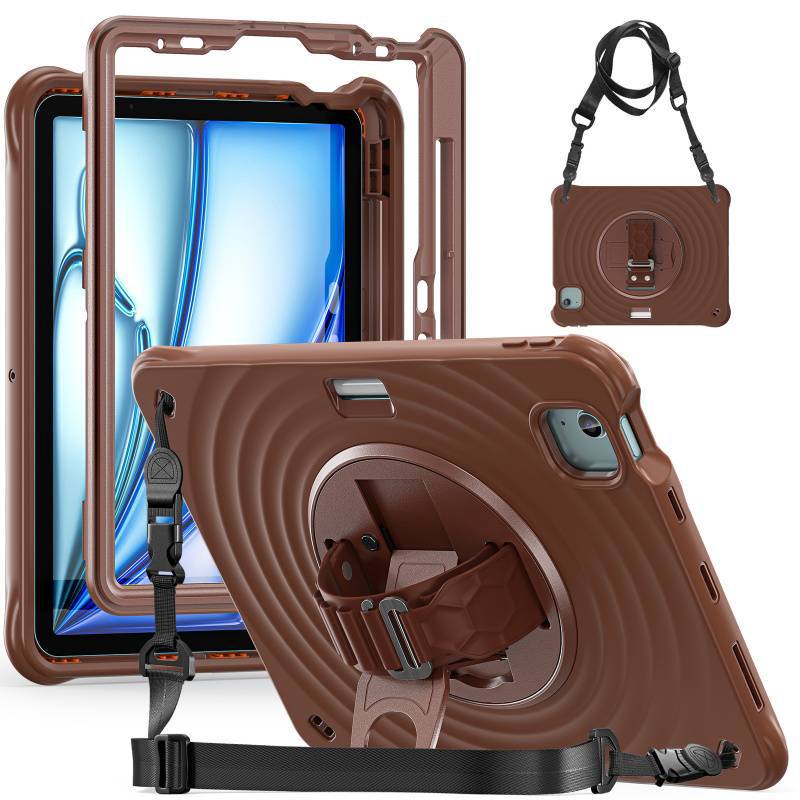 Aplicable a Apple iPad Air4 / Air5 10.9 2022 / Pro11 pulgadas caso de protección contra caídas soporte funda de cuero