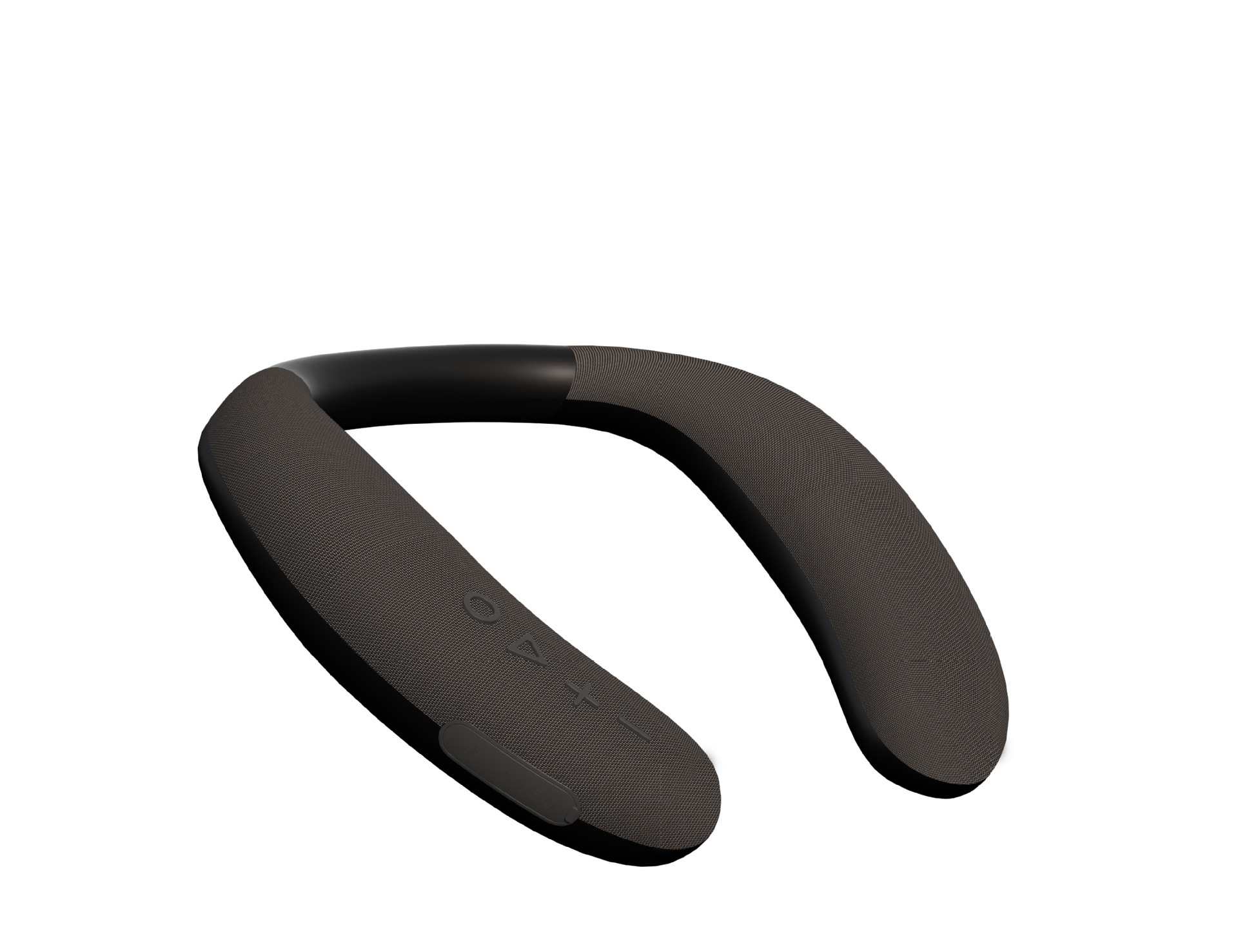 Nuevo altavoz de cuello Bluetooth inalámbrico con cuello colgante, subwoofer de tela, sonido de juego de audio abierto estéreo