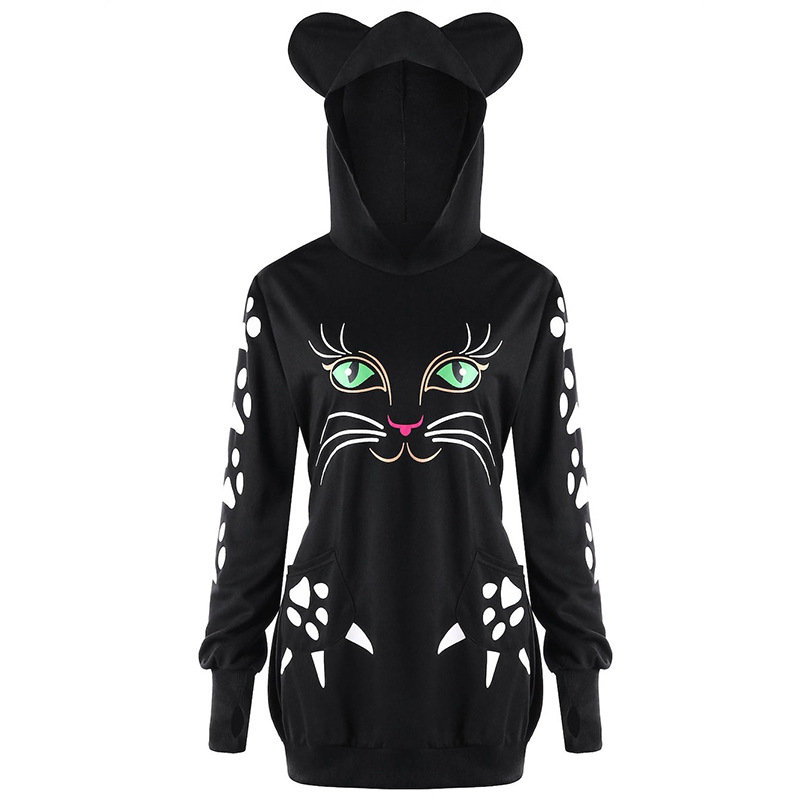 Cat Hoodie Image 4