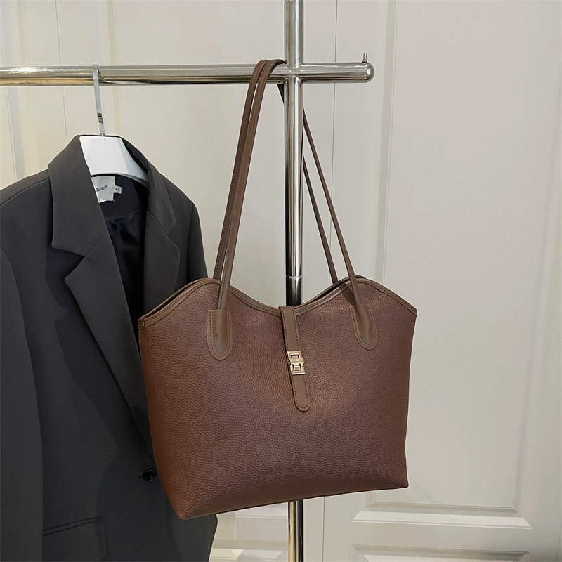 Shoulder Bag, capacious universal one-shoulder tote for leisure, multiple colors