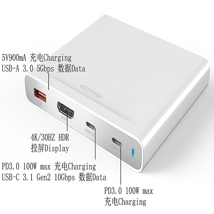 120wpd3.0 flash charging fast charging charger fast with HDMI charging head