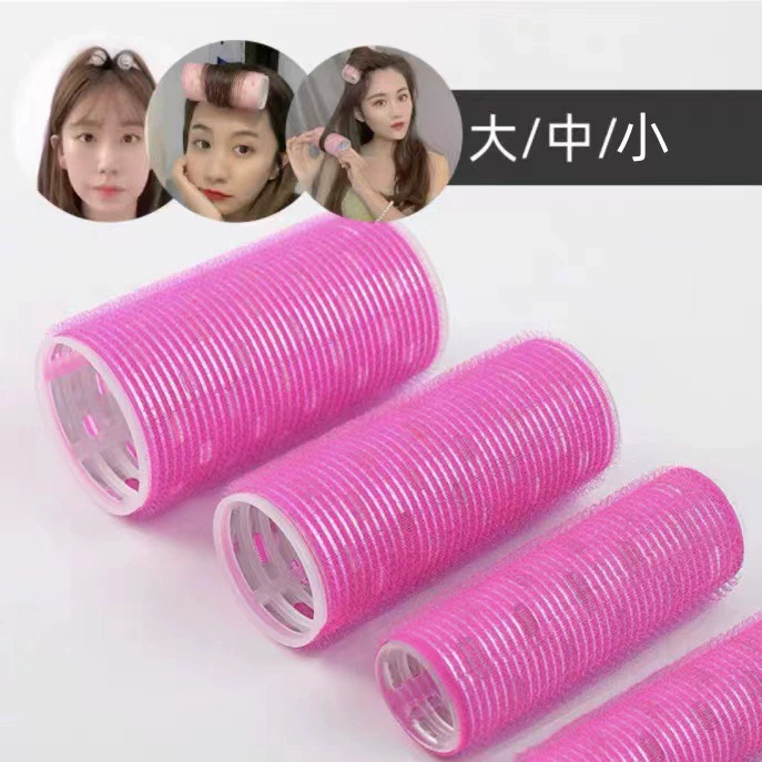 Self-Adhesive Curly Bangs, Volume-Adding Hair Fringe, Small/Medium/Big, Multiple Colors