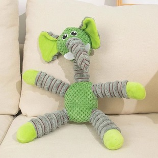 Cross-border dog toys self-Hi relieving stuffy artifact molar teeth cleaning not bite Teddy Corgi pet supplies wholesale