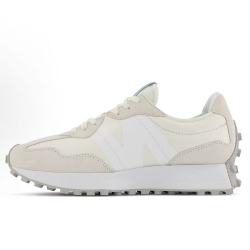 莆田 NB327 スポーツシューズ生地スエードスプライシングアッパーカップルお父さん靴軽量クッション性レトロランニングシューズ|undefined