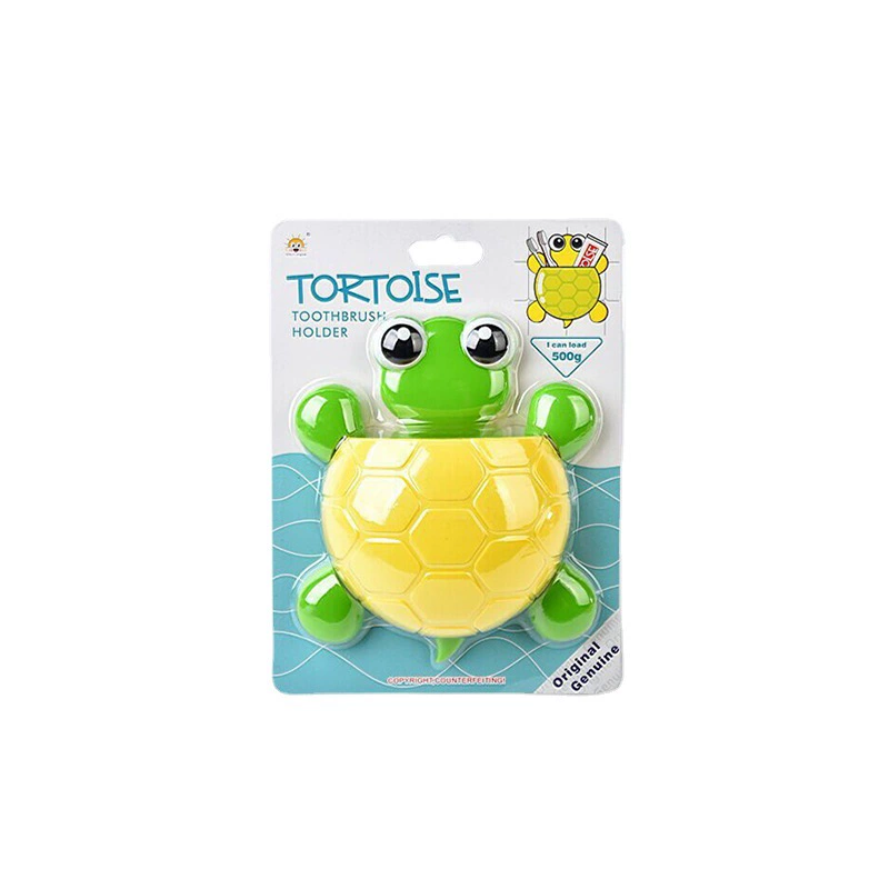 RB258 tortoise toothbrush rack suction cup toothbrush storage box turtle tooth brush storage shelf cartoon creative daily necessities