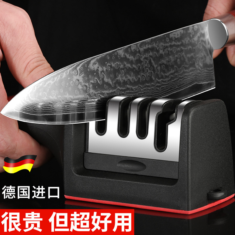Nuevo tipo de afilador de cuchillo doméstico afilador rápido afilador de piedra afilador de cuchillo de cocina afilador de cuchillo eléctrico afilador de cuchillo herramienta de afilado tijeras