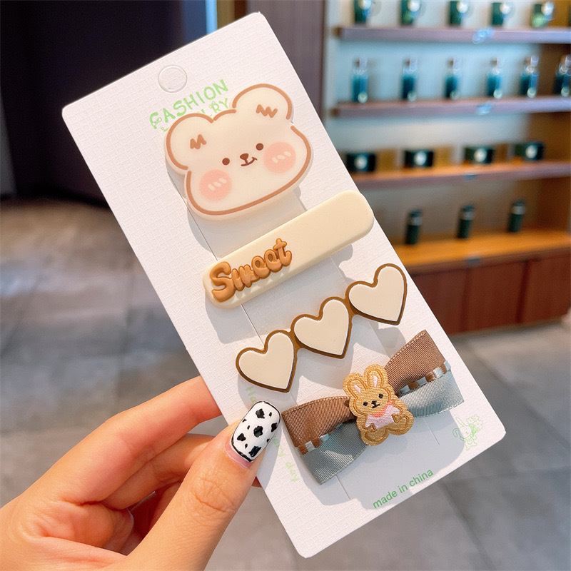 Perder dinero, limpiar el inventario, horquilla para niños al por mayor, horquilla para niñas, pinza lateral de flequillo para niñas, horquilla rota, accesorios para el cabello lindos