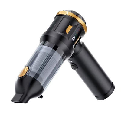 Car Supplies, Car Wash, Tozsoranlar - 6690aplusblack-gold-brushless-vacuum-cleaner-with-power-display-and-one-click-dust-dumping