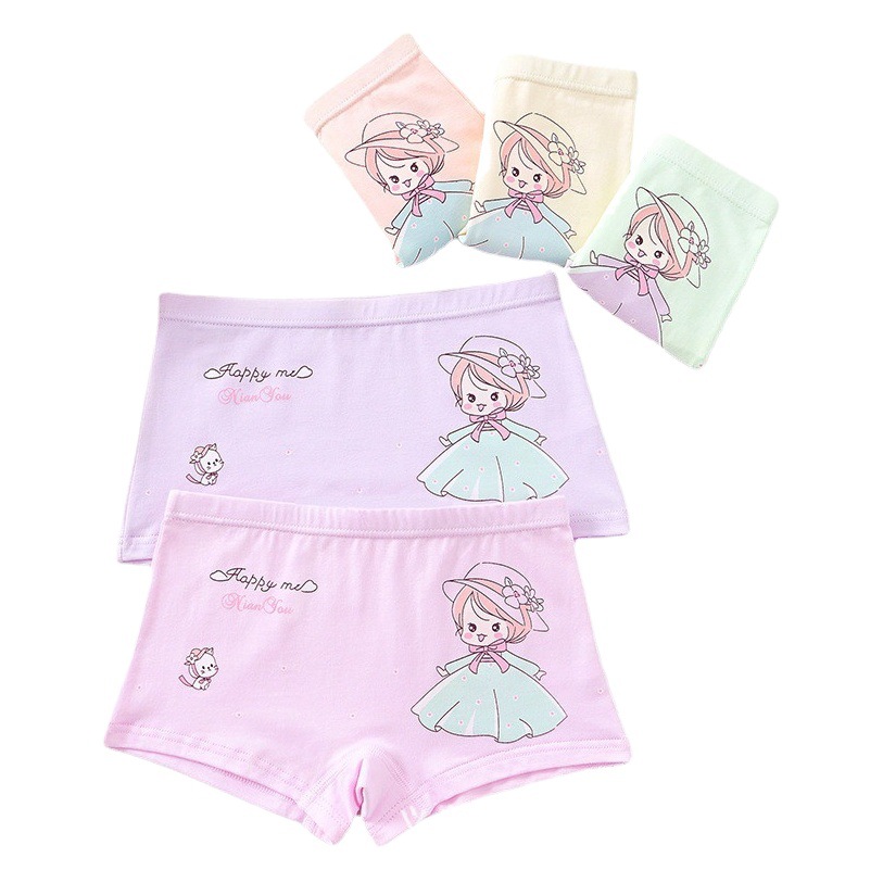 Children's underwear boys and girls modal cotton boxers large and small children baby cotton underwear student shorts wholesale
