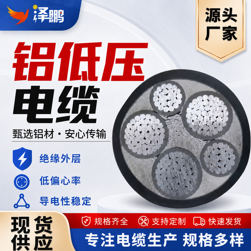 Manufacturer Wholesale Aluminum Core Cable Low-Voltage Flame-Retardant Power Cable Three-Phase Four-Wire Yjlv Cable Aluminum Core Cable Manufacturer Wholesale Aluminum Core Cable Low-Voltage Flame-Retardant Power Cable Three-Phase Four-Wire Yjlv Cable Aluminum Core Cable