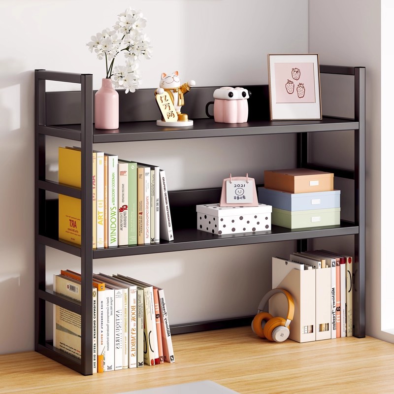 Desktop Storage Rack Desk Bookshelf Desk Storage Multi-Layer Simple Display Shelf Home Student Dormitory Storage Rack