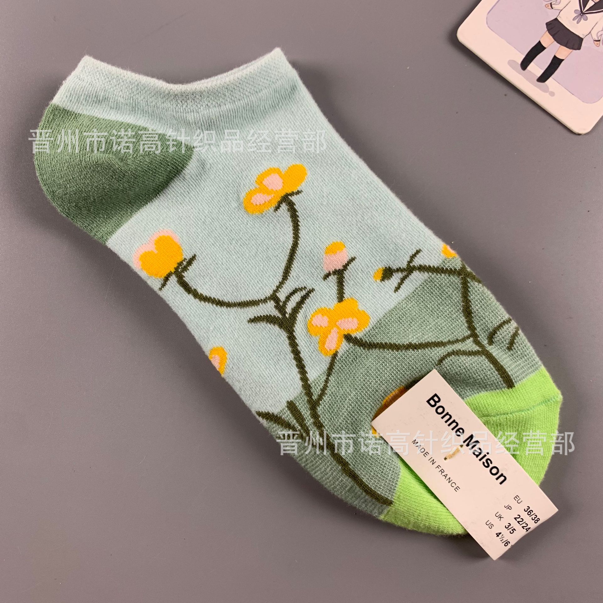 Nuevos calcetines de pintura al óleo francés, arte, moda, calcetines de nicho, calcetines de algodón peinados de cuatro estaciones, calcetines casuales