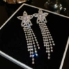 Shiny earrings, style