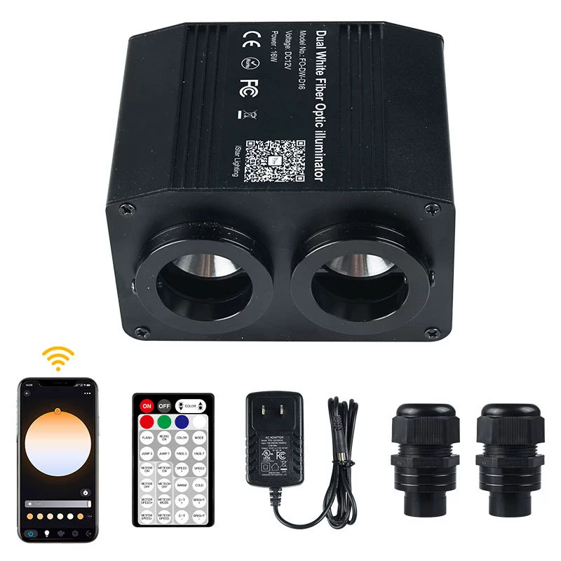 Two-color flashing LED light source, starry sky for hotel