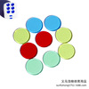 Transparent plastic chip game currency transparent color chip chip 19mm Binguo game accessories chip bingo