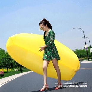 Outdoor Lazy Inflatable Sofa Air Mattress Single Inflatable Bed Portable Camping Music Festival Supplies No