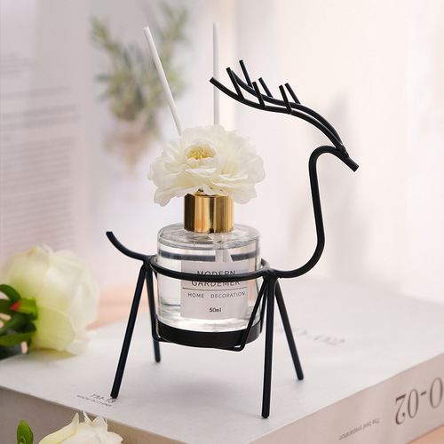 Metal ironwork aroma ornaments, fire-free essential oil fragrance, household room and bathroom perfume, long-lasting deodorization for bedroom