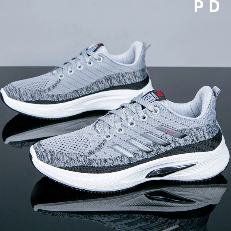 2024 новые мужские кроссовки весной и осенью кроссовки модные тренды нескользящая мягкая сетчатая поверхность внешней торговли трансграничная мужская обувь