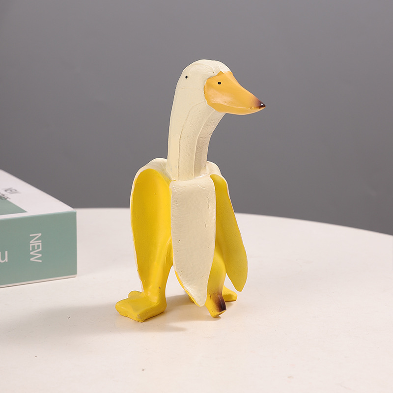 Cross-border Banana Duck DUCK Duck Resin Ornaments Creative…