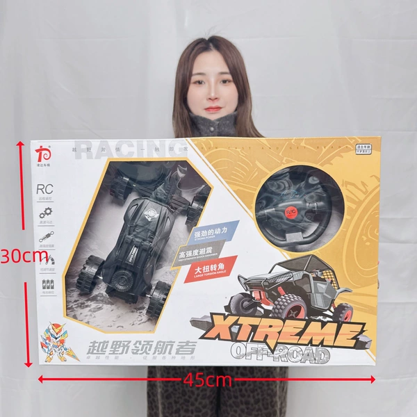 Two-way remote control vehicle-off-road navigation