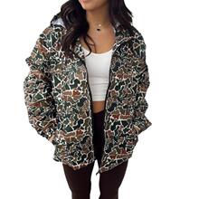 X 45119 Camo Zip Rain Jacket �Բ������������׿羳��