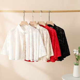 Thin Shawl for Spring and Summer, Paired with a Suspender Dress or Cheongsam, 2023 New Women's Cape for Air-Conditioned Rooms, Wholesale