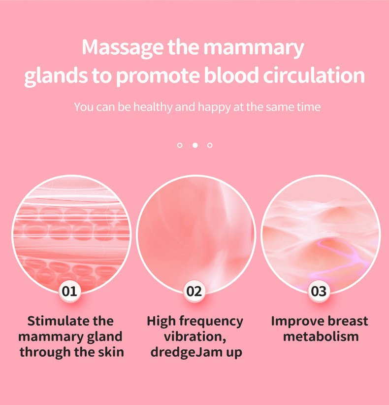 App Controlled Breast Massager With Vacuum Adsorption Technology_voghion.com