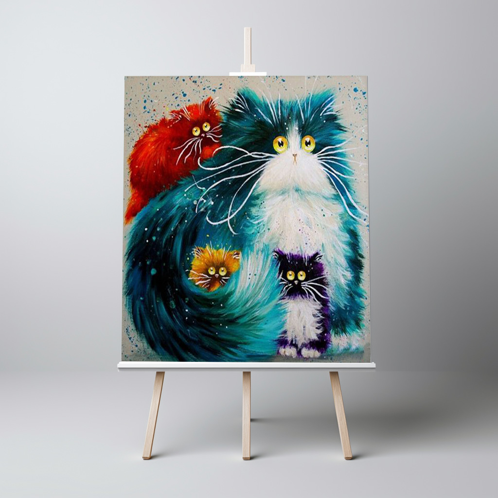 Cross-border digital oil painting wholesale frameless landscape 4050 Amazon wish coloring ebay factory paint