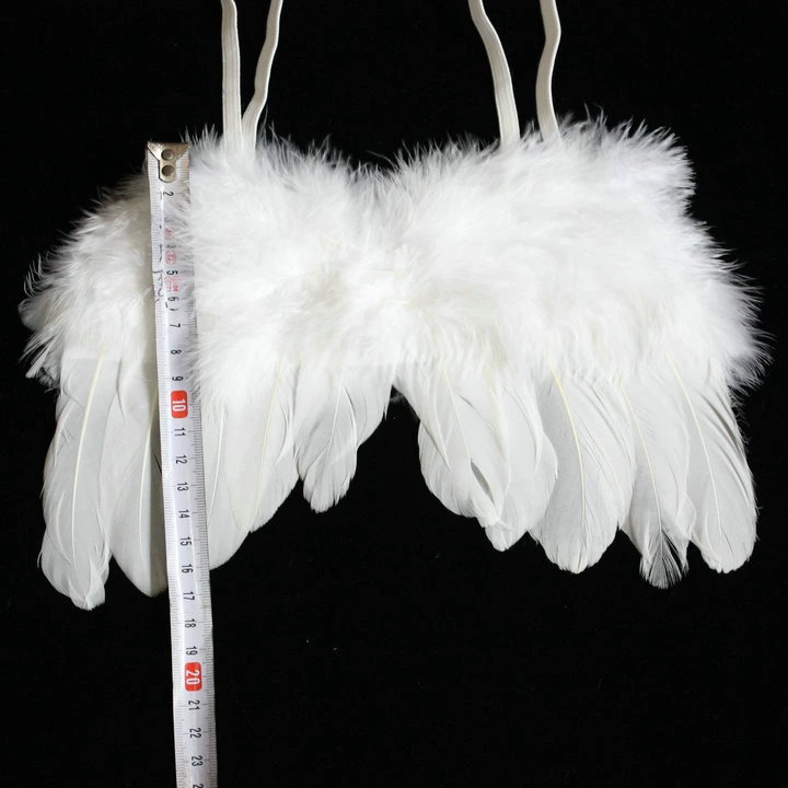 Фотопроп Angel Wings, набор перьевых ореолов для малышей, размеры 20×16 и 28×16 см