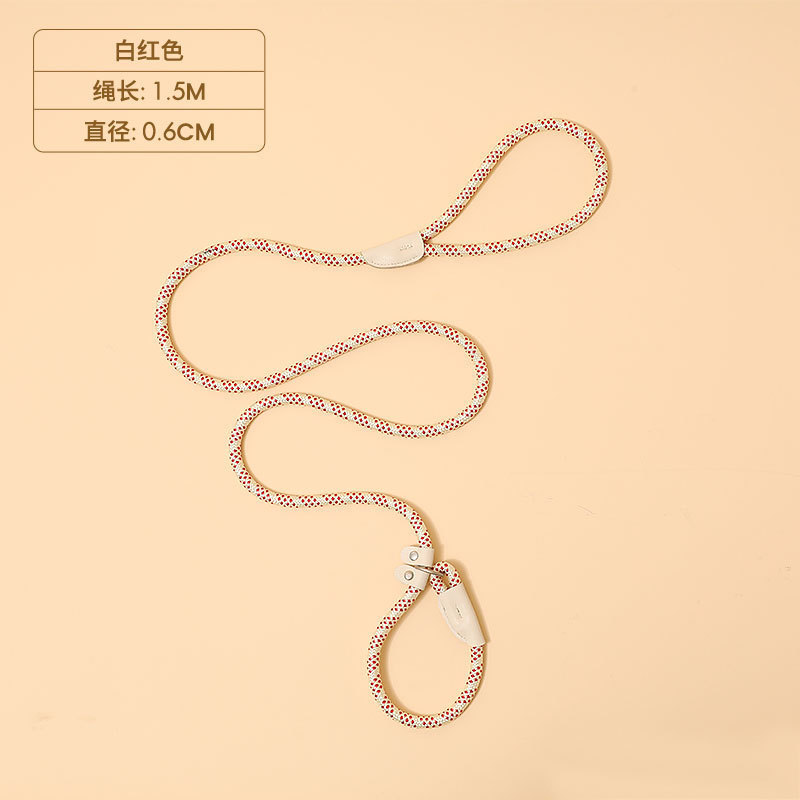 Correa de perro mascota perro mediano y grande hebilla de seguridad perro cuerda collar perro caminando P cadena suministros para mascotas al por mayor