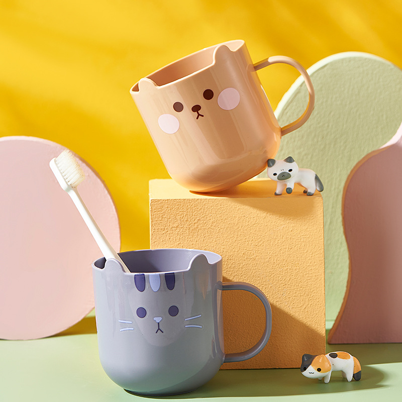 Bicchiere sciacqua bocca con orsetto per bambini e coppie_voghion.com