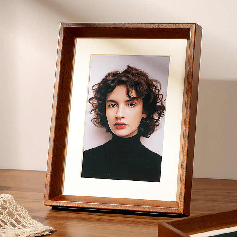 Solid wood photo frame table high-level decoration 6 inch 7 inch 8 inch photo frame photo album wall custom diy Solid wood photo frame table high-level decoration 6 inch 7 inch 8 inch photo frame photo album wall custom diy