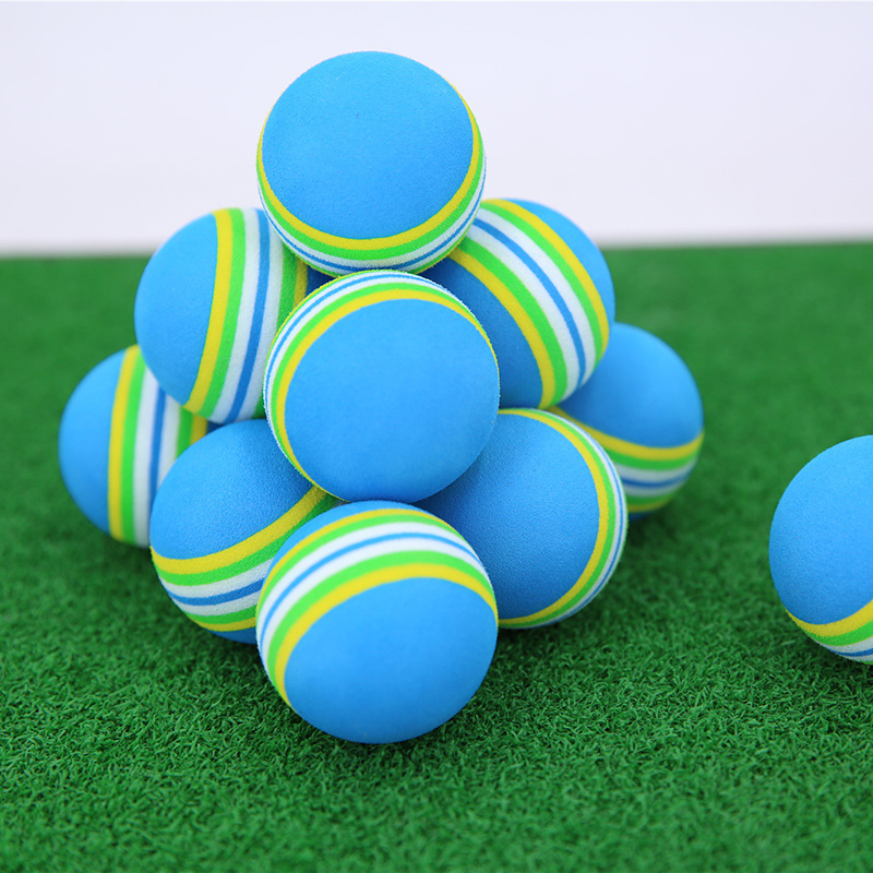 FUENTE Directo DE FÁBRICA DE Golf Arco Iris de Pelota de Golf de interior Bola de práctica de color personalizable transfronteriza Venta caliente