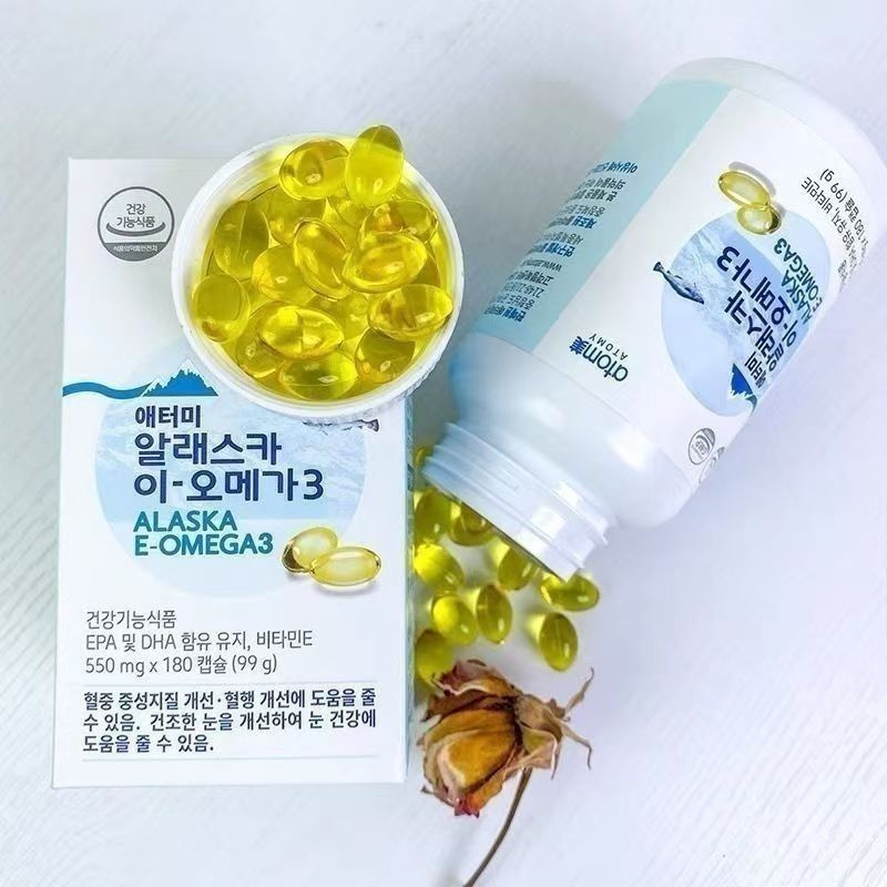 艾多美 atomy官网正品代购180粒深海鱼油软胶囊阿拉斯加深海鱼油|undefined