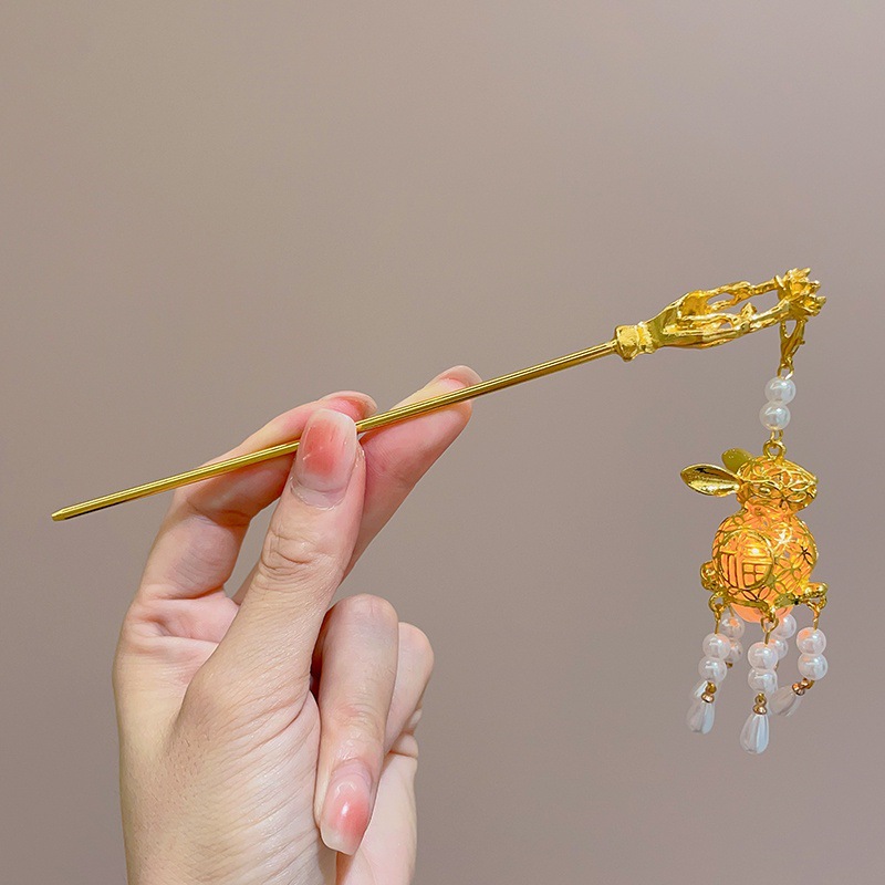 Nuevo estilo chino pinzas de cabello para mujeres de alto nivel estilo antiguo bordillo pinzas de flores Hanfu paso de caballo de pelo vestido de cabello pinzas de cabello tocado