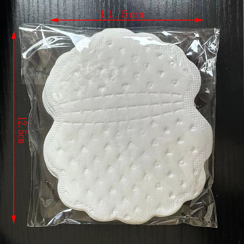 Calcomanías absorbentes del sudor de las axilas de los hombres y las mujeres invisible ultrafina ropa absorbente del sudor pegatinas collar a prueba de sudor pegatinas verano transpirable almohadilla absorbente del sudor toalla