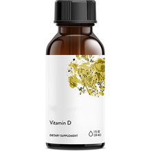 Vitamin D维生素 D 滴剂 健康骨骼和肌肉补充 不含麸质或过敏源