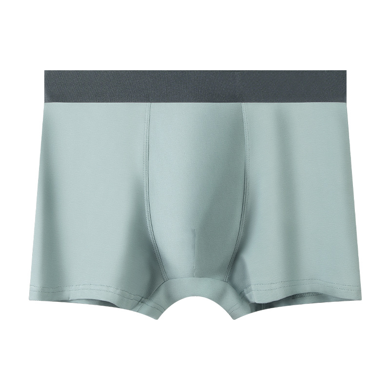 Ropa interior de hombre de algodón de alta elasticidad, sin costuras, calzoncillos de cintura media, estilo fino de verano, suave y agradable para la piel, lote mixto multicolor