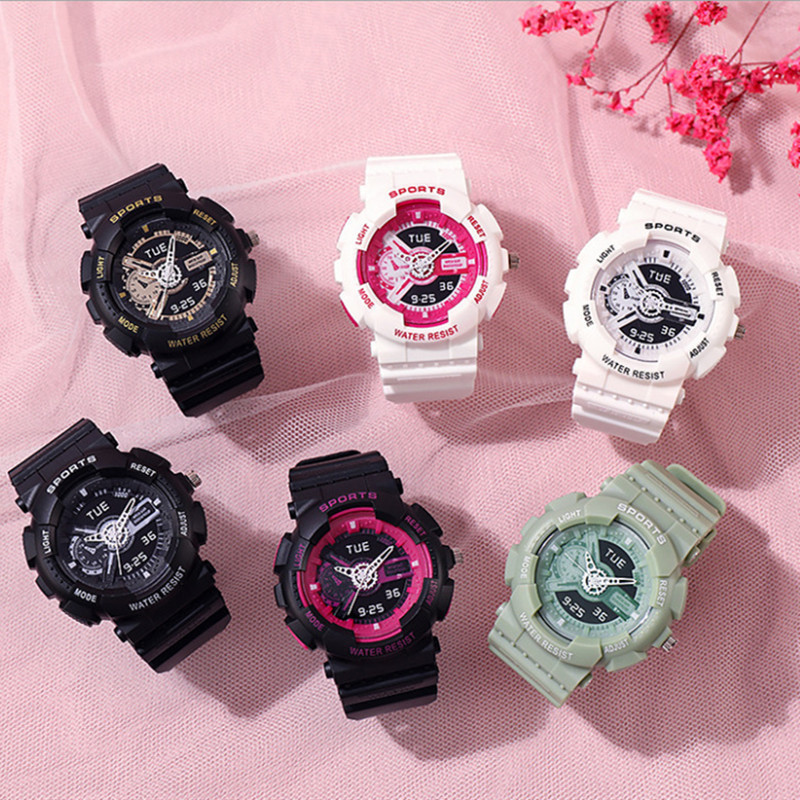 TikTok Explosions ins Unicorn Electronic Watch Adult Student Watch Korean Simple Multifunctional Sports Quartz Watch TikTok Explosions ins Unicorn Electronic Watch Adult Student Watch Korean Simple Multifunctional Sports Quartz Watch