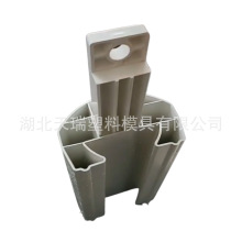 厂家模具定制塑料挤出扶手栏杆异型材，可来图定制PVC/PE塑木