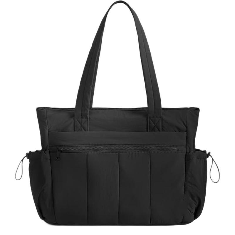 Amazon nuevo bolso de mano de damas bolso de viaje portátil ligero bolso de hombro acolchido bolso de mano casual