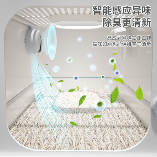 Ultra Large Fully Enclosed Top-Loading Cat Litter Box, Odor Control, Front-Entry Top-Exit, Splash-Proof, Drawer-Based, Extra Large