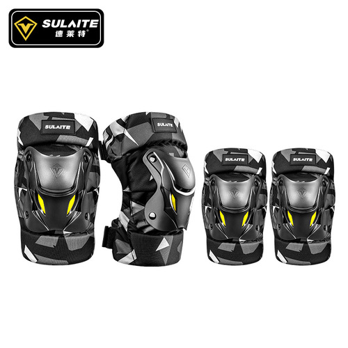 SULAITE motorcycle summer riding knee pads and elbow pads for men and women for electric motorcycles breathable riding equipment protective gear