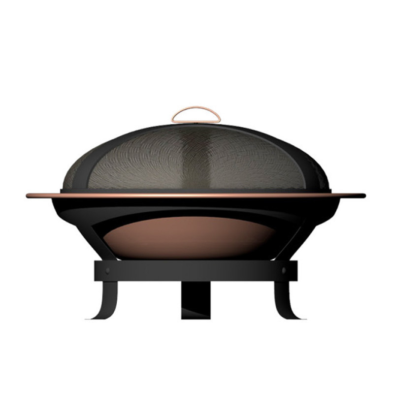 柴火盆冬天取暖炉家用户外庭院烧烤炉烧烤架火炉