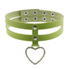 Fashionable pendant hip-hop style heart-shaped, choker, retro necklace, punk style