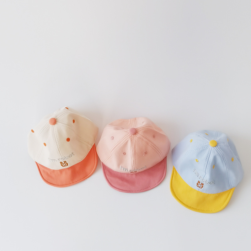Fashion Color Matching Soft Brim Cap display picture 3