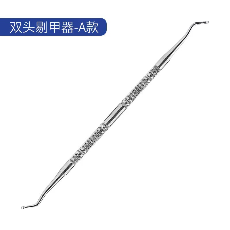 Acero inoxidable espejo luz doble cabeza doble propósito acero empuje clavo muerto piel